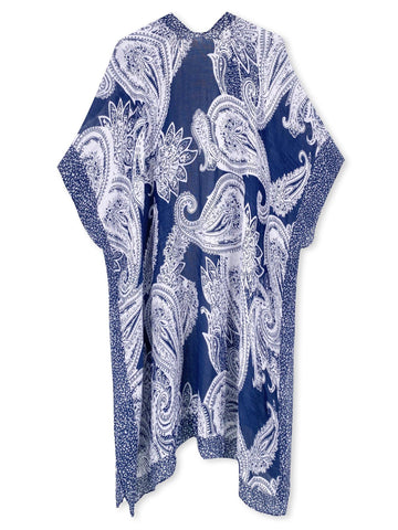 Border Paisley Kimono - Shopmossrose